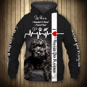 Bouvier Des Flandres - Need Hand, Find Pet - Hoodie, Sweatshirt, TShirt