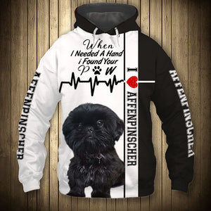 Affenpinscher - Need Hand, Find Pet - Hoodie, Sweatshirt, TShirt