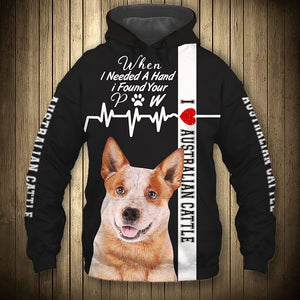 Australian Cattle Dog - Need Hand, Find Pet - Hoodie, Sweatshirt, TShirt