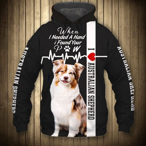 Australian Shepherd - Need Hand, Find Pet - Hoodie, Sweatshirt, TShirt