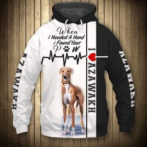 Azawakh - Need Hand, Find Pet - Hoodie, Sweatshirt, TShirt