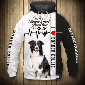 Border Collie - Need Hand, Find Pet - Hoodie, Sweatshirt, TShirt