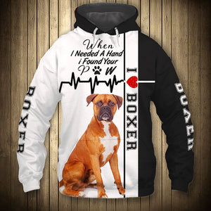 Yellow boxer - Need Hand, Find Pet - Hoodie, Sweatshirt, TShirt