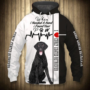 Curly Coated Retriever - Need Hand, Find Pet - Hoodie, Sweatshirt, TShirt