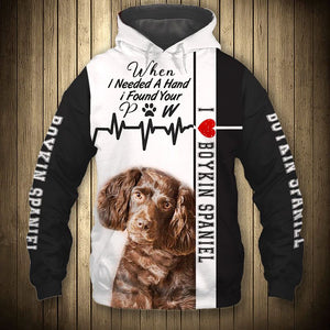 Boykin Spaniel - Need Hand, Find Pet - Hoodie, Sweatshirt, TShirt