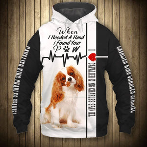 Cavalier King Charles Spaniel - Need Hand, Find Pet - Hoodie, Sweatshirt, TShirt