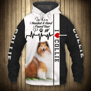 Collie - Need Hand, Find Pet - Hoodie, Sweatshirt, TShirt