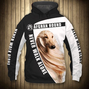 Afghan Hound Half White Black – Hoodie, Sweatshirt, TShirt