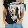 Black Cute Bearded Collie - Never Walk Alone - Hoodie, Sweatshirt, TShirt
