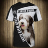 Black Cute Bearded Collie - Never Walk Alone - Hoodie, Sweatshirt, TShirt

