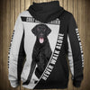 Half White Curly Coated Retriever - Never Walk Alone - Hoodie, Sweatshirt, TShirt