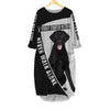 Half White Curly Coated Retriever - Never Walk Alone - Hoodie, Sweatshirt, TShirt