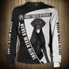 Half White Curly Coated Retriever - Never Walk Alone - Hoodie, Sweatshirt, TShirt