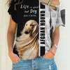 Afghan Hound Footprint – Hoodie, Sweatshirt, TShirt