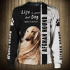 Afghan Hound Footprint – Hoodie, Sweatshirt, TShirt