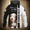 Bearded Collie - Life Short, Pet Better - Hoodie, Sweatshirt, TShirt