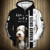 Bearded Collie - Life Short, Pet Better - Hoodie, Sweatshirt, TShirt