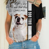 Bull Dog - Life Short, Pet Better - Hoodie, Sweatshirt, TShirt