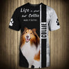 Collie - Life Short, Pet Better - Hoodie, Sweatshirt, TShirt