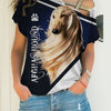 Afghan Hound Dark Blue – Hoodie, Sweatshirt, TShirt