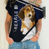 Curious Blue Beagle –  Hoodie, Sweatshirt, TShirt