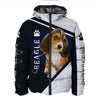 Curious Blue Beagle –  Hoodie, Sweatshirt, TShirt