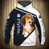 Curious Blue Beagle –  Hoodie, Sweatshirt, TShirt