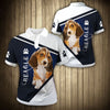 Curious Blue Beagle –  Hoodie, Sweatshirt, TShirt
