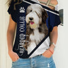 Blue Cute Bearded Collie - Never Walk Alone - Hoodie, Sweatshirt, TShirt
