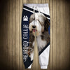 Blue Cute Bearded Collie - Never Walk Alone - Hoodie, Sweatshirt, TShirt
