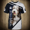 Blue Cute Bearded Collie - Never Walk Alone - Hoodie, Sweatshirt, TShirt
