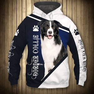 Border Collie - Never Walk Alone - Hoodie, Sweatshirt, TShirt