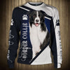 Border Collie - Never Walk Alone - Hoodie, Sweatshirt, TShirt
