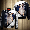 Blue Bull Dog - Never Walk Alone - Hoodie, Sweatshirt, TShirt
