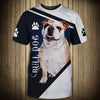 Blue Bull Dog - Never Walk Alone - Hoodie, Sweatshirt, TShirt