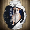 Blue Bull Dog - Never Walk Alone - Hoodie, Sweatshirt, TShirt