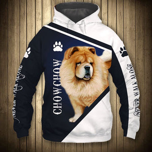 Blue Chow Chow - Never Walk Alone - Hoodie, Sweatshirt, TShirt