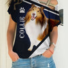 Blue Collie - Never Walk Alone - Hoodie, Sweatshirt, TShirt