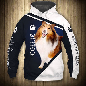 Blue Collie - Never Walk Alone - Hoodie, Sweatshirt, TShirt