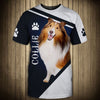 Blue Collie - Never Walk Alone - Hoodie, Sweatshirt, TShirt
