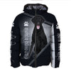 Full Black Curly Coated Retrieve - Never Walk Alone - Hoodie, Sweatshirt, TShirt