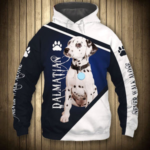 Blue Dalmatian - Never Walk Alone - Hoodie, Sweatshirt, TShirt