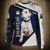 Blue Dalmatian - Never Walk Alone - Hoodie, Sweatshirt, TShirt