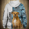 American Staffordshire Terrier - A Man Bond Can't Be Broken - Hoodie, Sweatshirt, TShirt