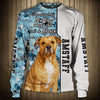 American Staffordshire Terrier - A Man Bond Can't Be Broken - Hoodie, Sweatshirt, TShirt