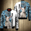 White Bull Terrier - A Man Bond Can't Be Broken - Hoodie, Sweatshirt, TShirt