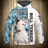 White Bull Terrier - A Man Bond Can't Be Broken - Hoodie, Sweatshirt, TShirt
