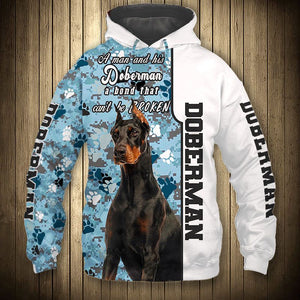 Dobeman - A Man Bond Can't Be Broken - Hoodie, Sweatshirt, TShirt
