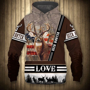 USA Deer hunting - Hoodie, Sweatshirt, TShirt