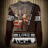 USA Deer hunting - Hoodie, Sweatshirt, TShirt